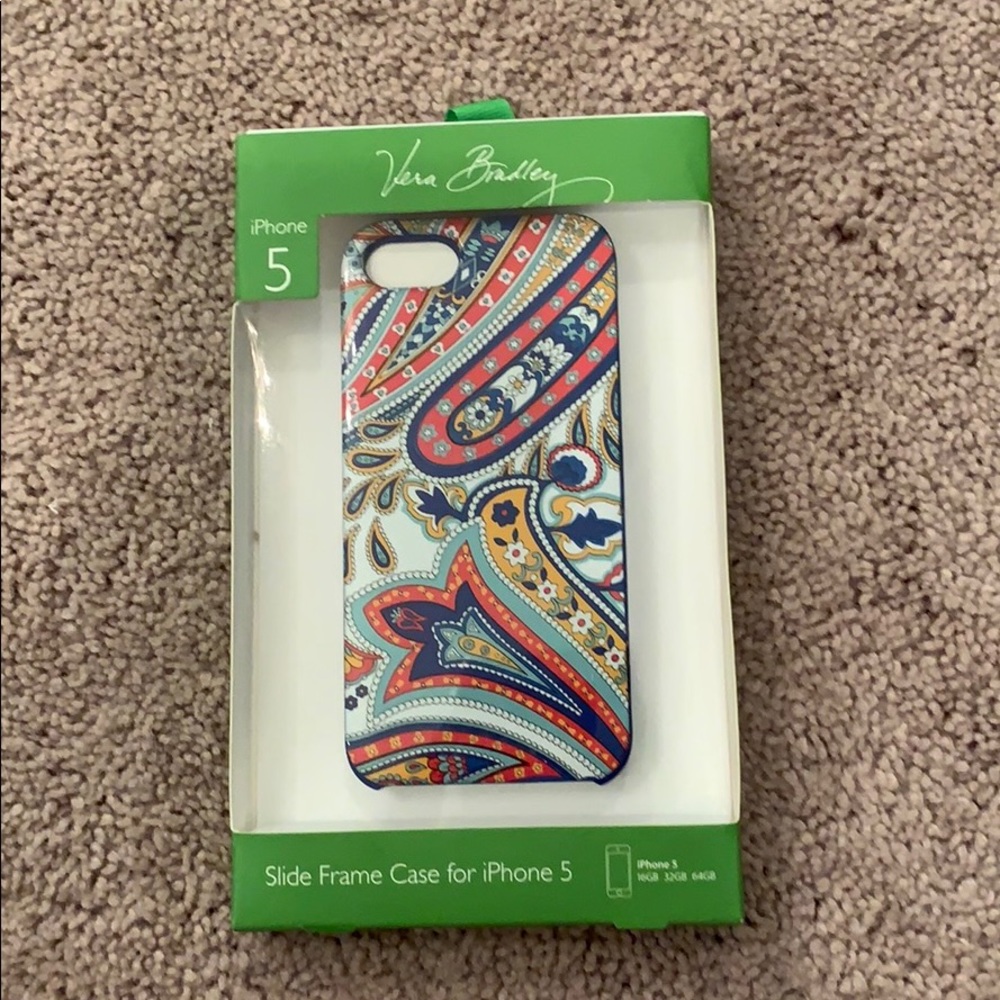 Vera Bradley iPhone case in marina paisley print